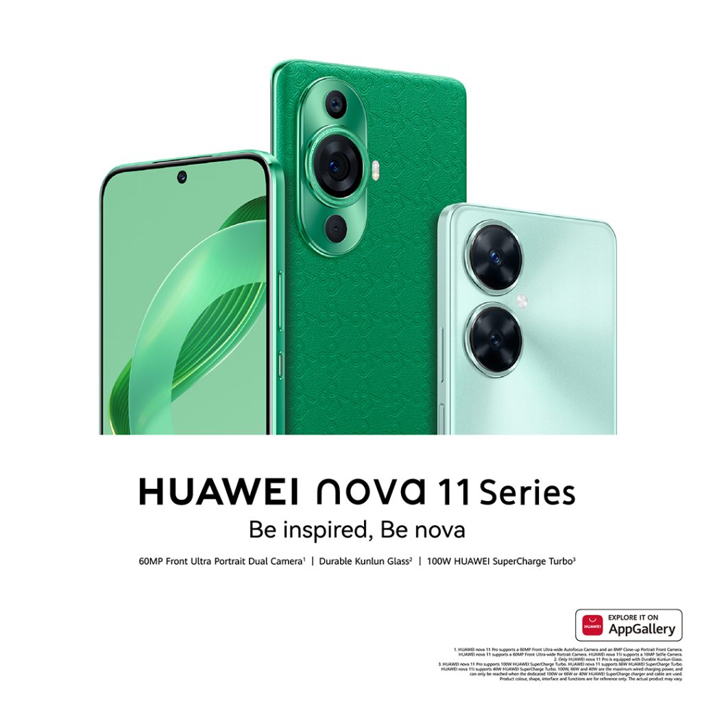 Meet the new HUAWEI nova 11 Pro: Our favourite trendy flagship smartphone in Oman