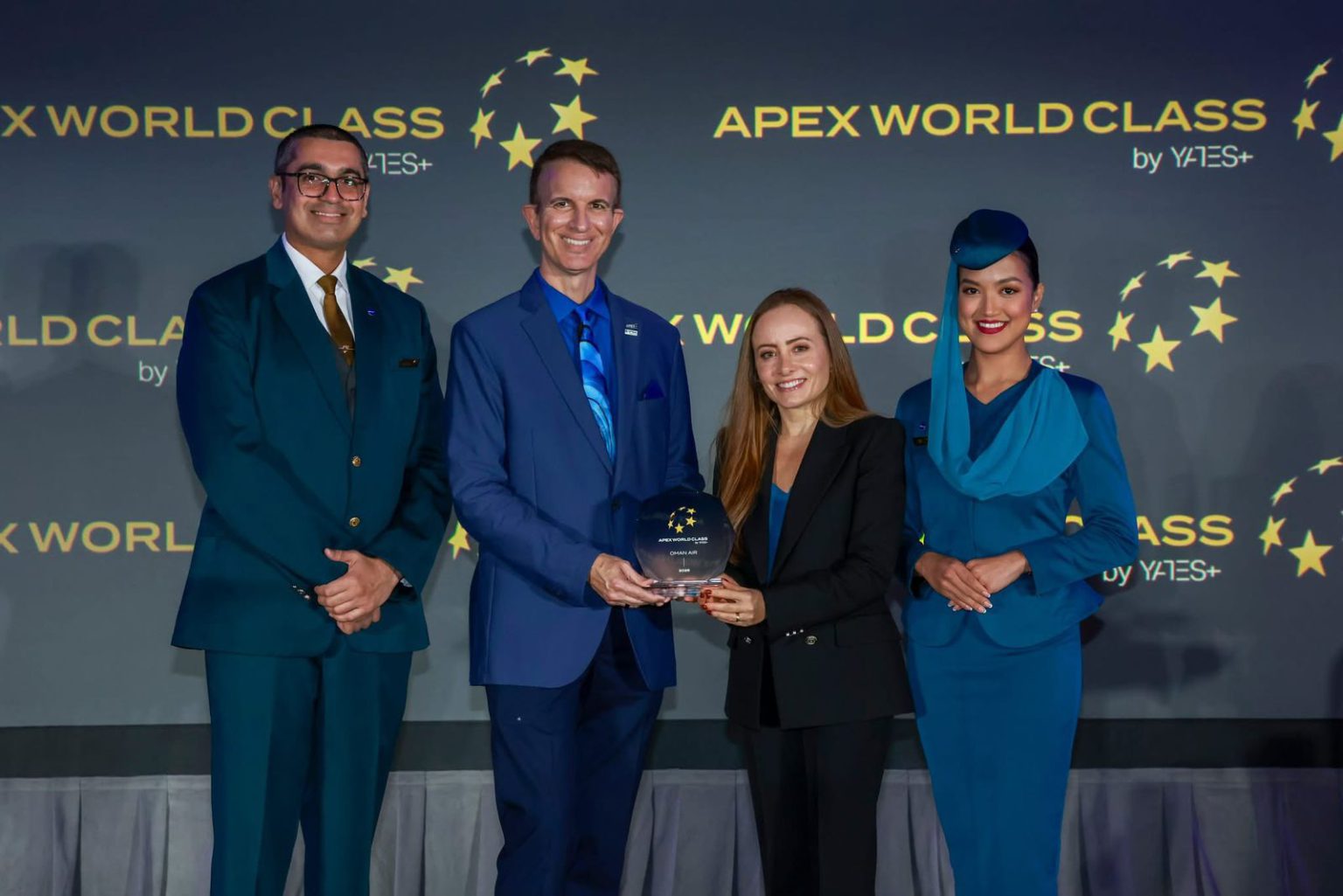 Oman Air Honoured with APEX WORLD CLASS™ for Second Consecutive Year