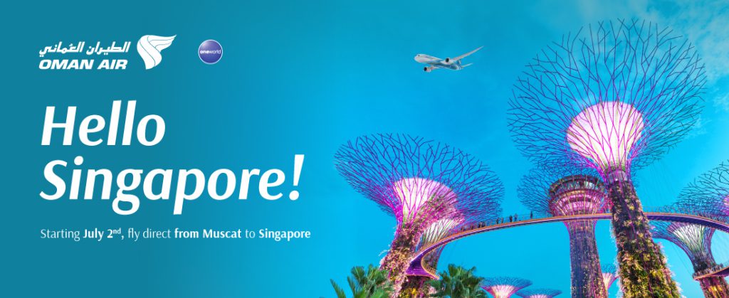 Oman Air Launches Direct Flights Between Muscat and Singapore Starting July 2026